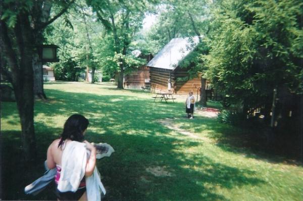 Rear View of Cabin