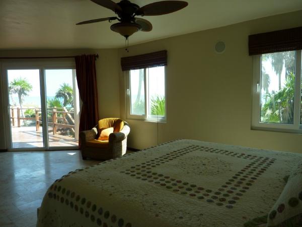Beach level master with private deck