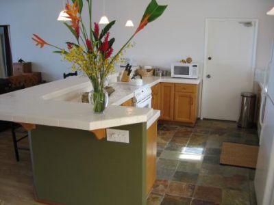 Fully equipped gourmet kitchen