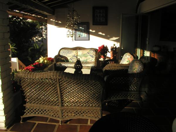 Seating Area on Veranda