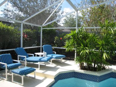 We have lots of pool furniture