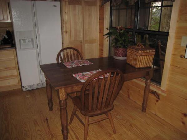 Big kitchen table for two