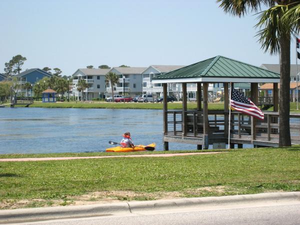 Gazebo at Lake Park Behind our House