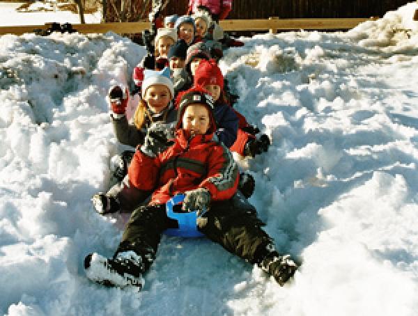 Winterplaying in your garden