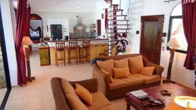 Casa Inca Beach living room