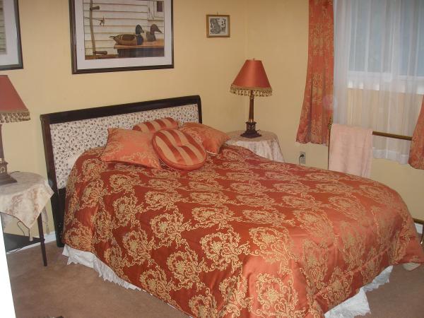 Double Room on the Upper level at the Back.