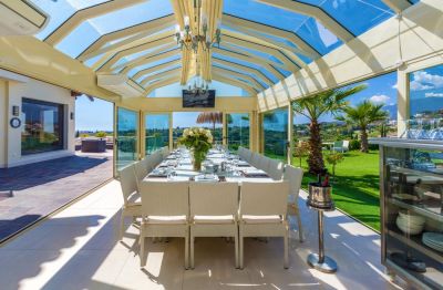 Conservatory dining area