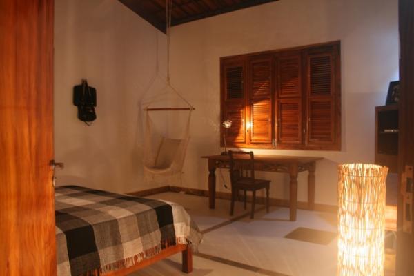 One of the bedrooms upstairs