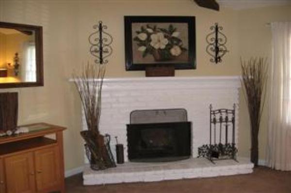 Living Room with Fireplace