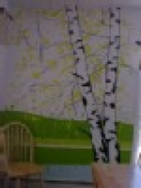 Hand Painted Murals throughout Chalet