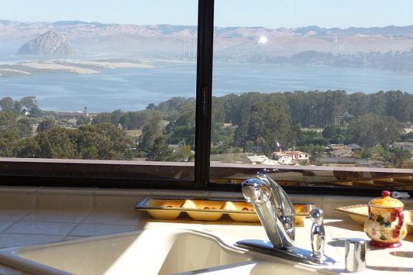 A great view from the kitchen sink!