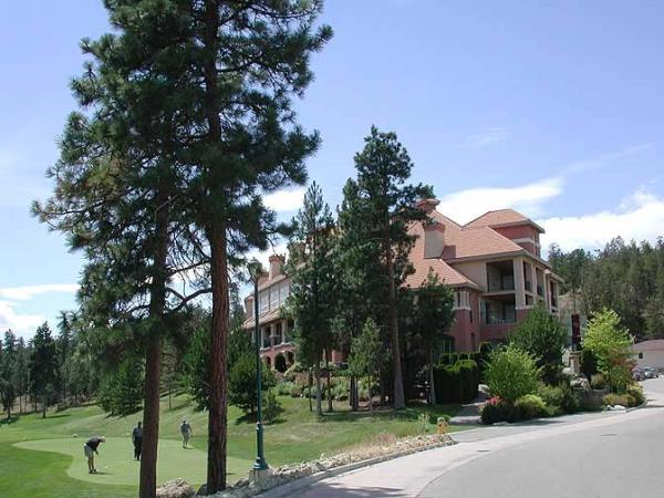 Putting Green Next to Lodge