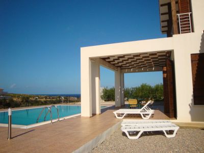 View of sea from villa