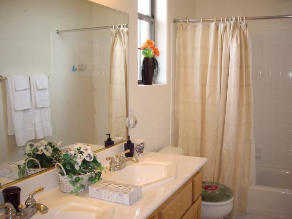 Bathroom 2 shower and tub upstairs