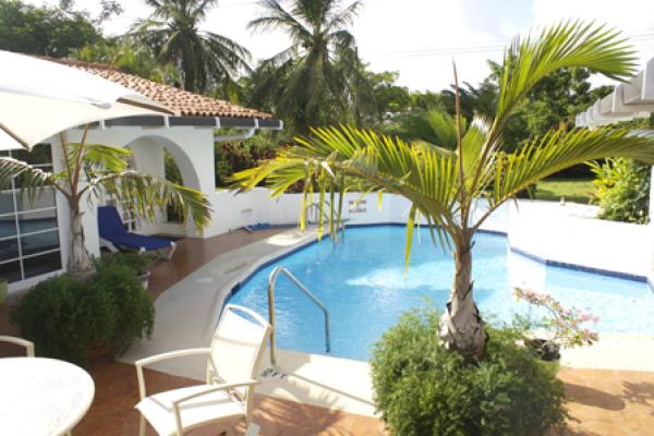 Pool View From Living Area
