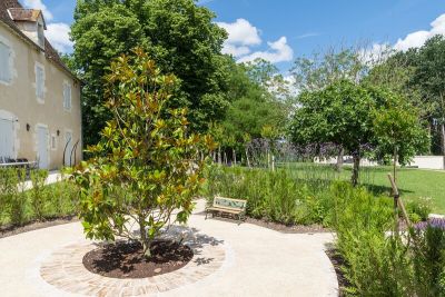 View of garden