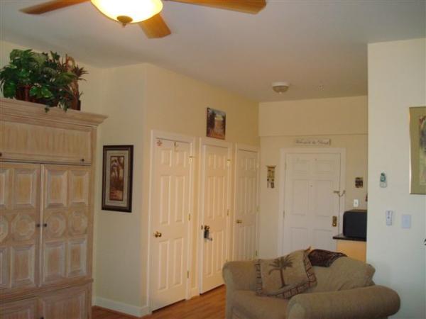 Entry and Loveseat Area