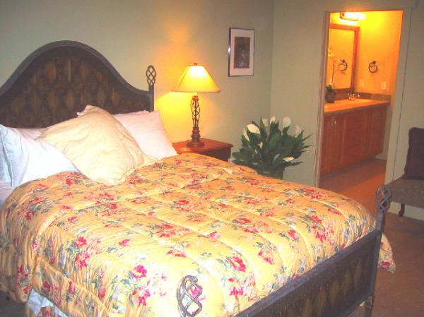 Main Bedroom w/ ski slope views, Private Bath