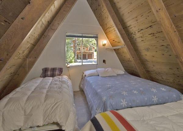 Loft viewed from the top of the stairs