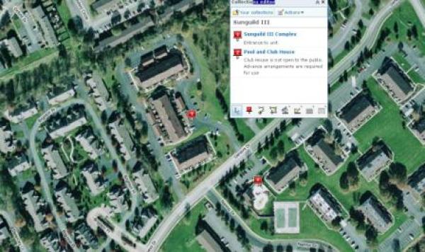 Satellite View of Condo Complex