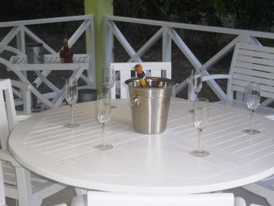 Verandah in evening
