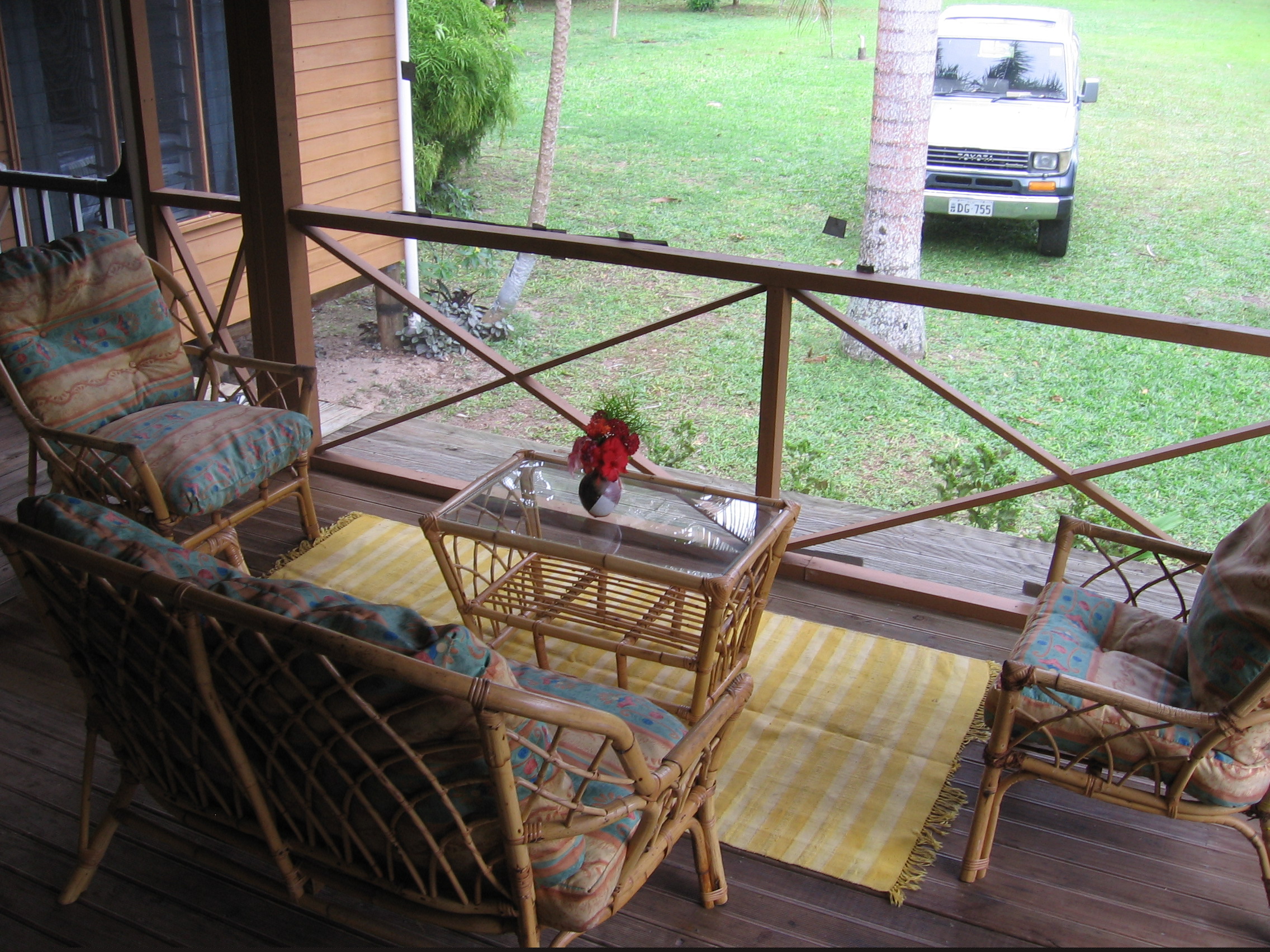 Screened Porch for Lounging