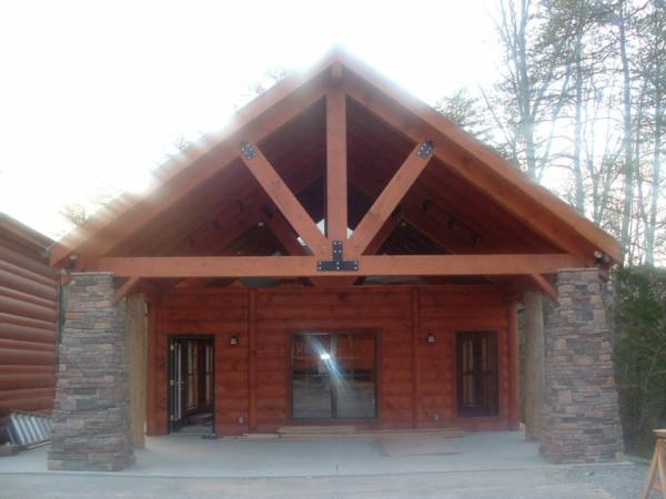 Pool House Outside