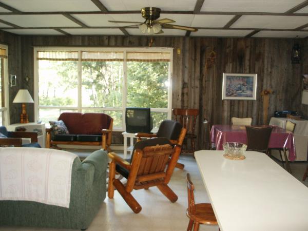 Living/Dining area as seen from kitchen