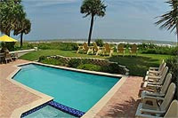 View Over Spa and Pool to Ocean