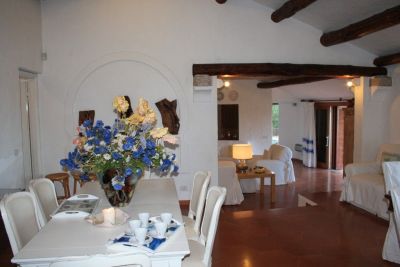 Villa Brigantina open plan living area