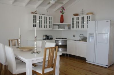 Kitchen and dining area