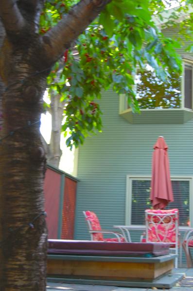 Hot tub deck outside Aberdeen room