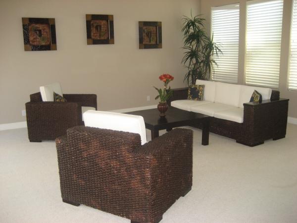 Interior sitting area