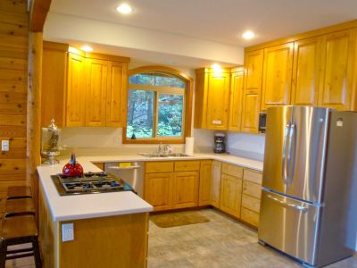 Mt Baker cabin #7 kitchen