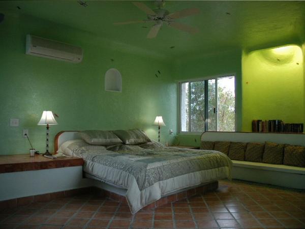 Bedroom with king bed