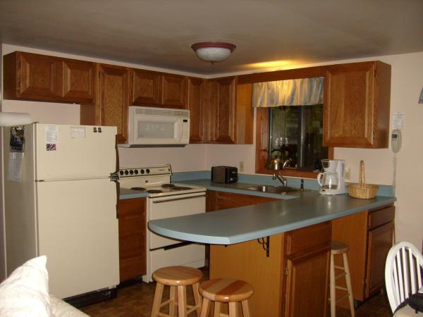 Fully equipped kitchen for your cooking needs.