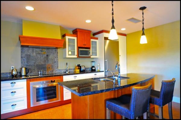 Luxury appointed gourmet Kitchen