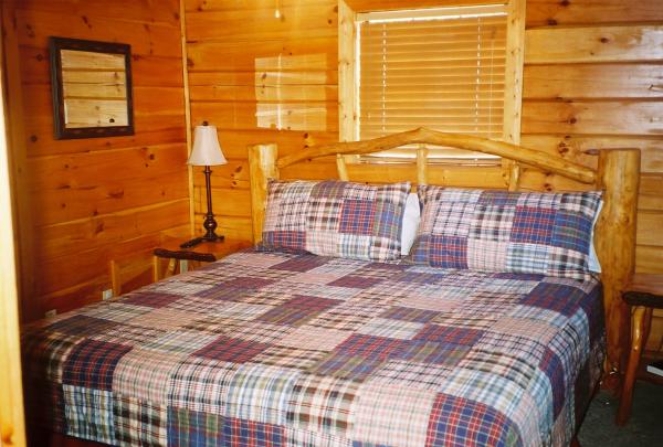 King master bedroom on main level . . .