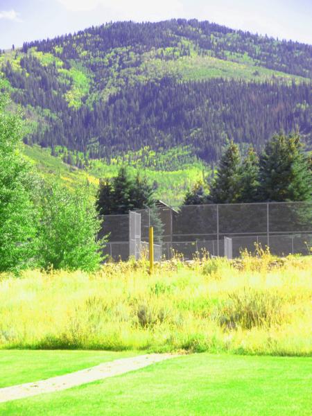 Views From Living Area, Across Tennis Courts 
