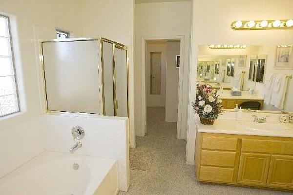 Master Bathroom With Walk-in Closet