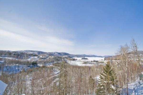 View of Lac Tremblant from private balcony