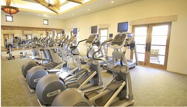 Workout area`