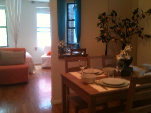 Dining Area Attached to Bedroom