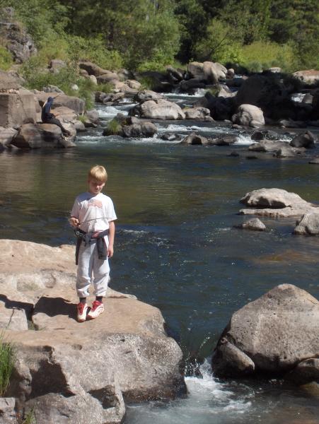 Fishing on Hamilton Branch