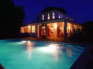 Palhaven Pool at Night