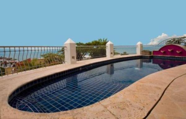 Heated private pool