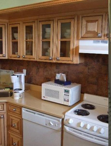 Microwave in the Kitchen