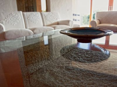 Villa Brigantina sitting room detail