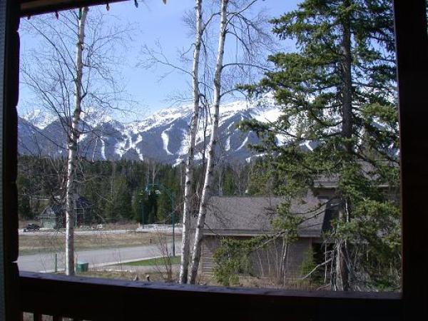 Ski Hill form Kitchen Window