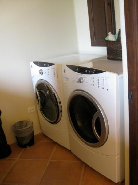 Washer and dryer